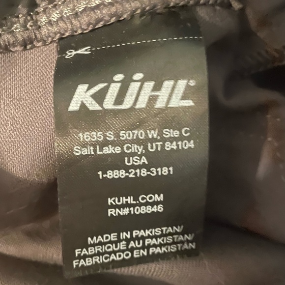 Kuhl‎ Kontour Straight Leg Hiking Pants Style 6374 Size 12 Reg - Picture 7 of 10